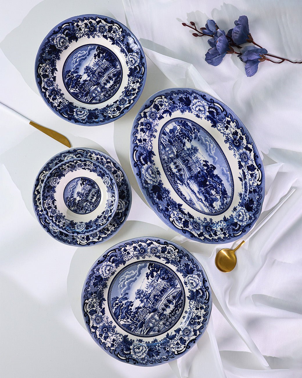 Claytan Dinnerware Collection - Belmount - Baitishk