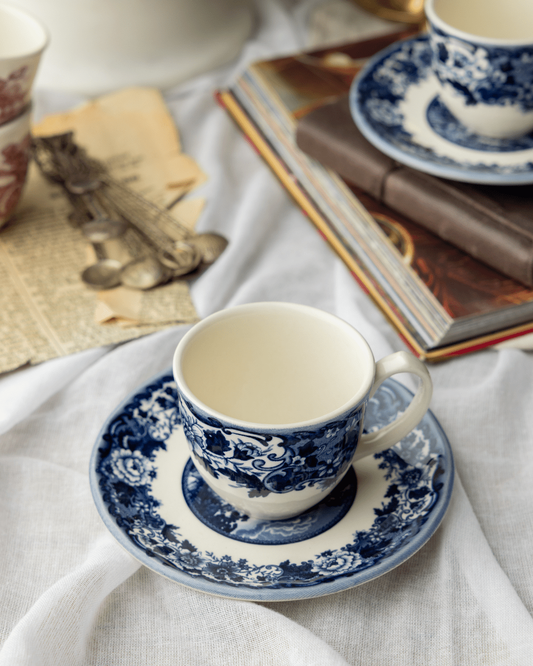 Claytan Espresso Cup Saucer - Belmount - Baitishk