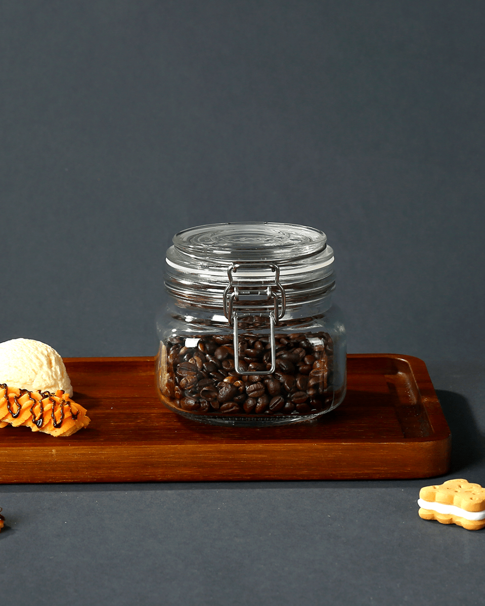 Glass Jar with Clip - Baitishk