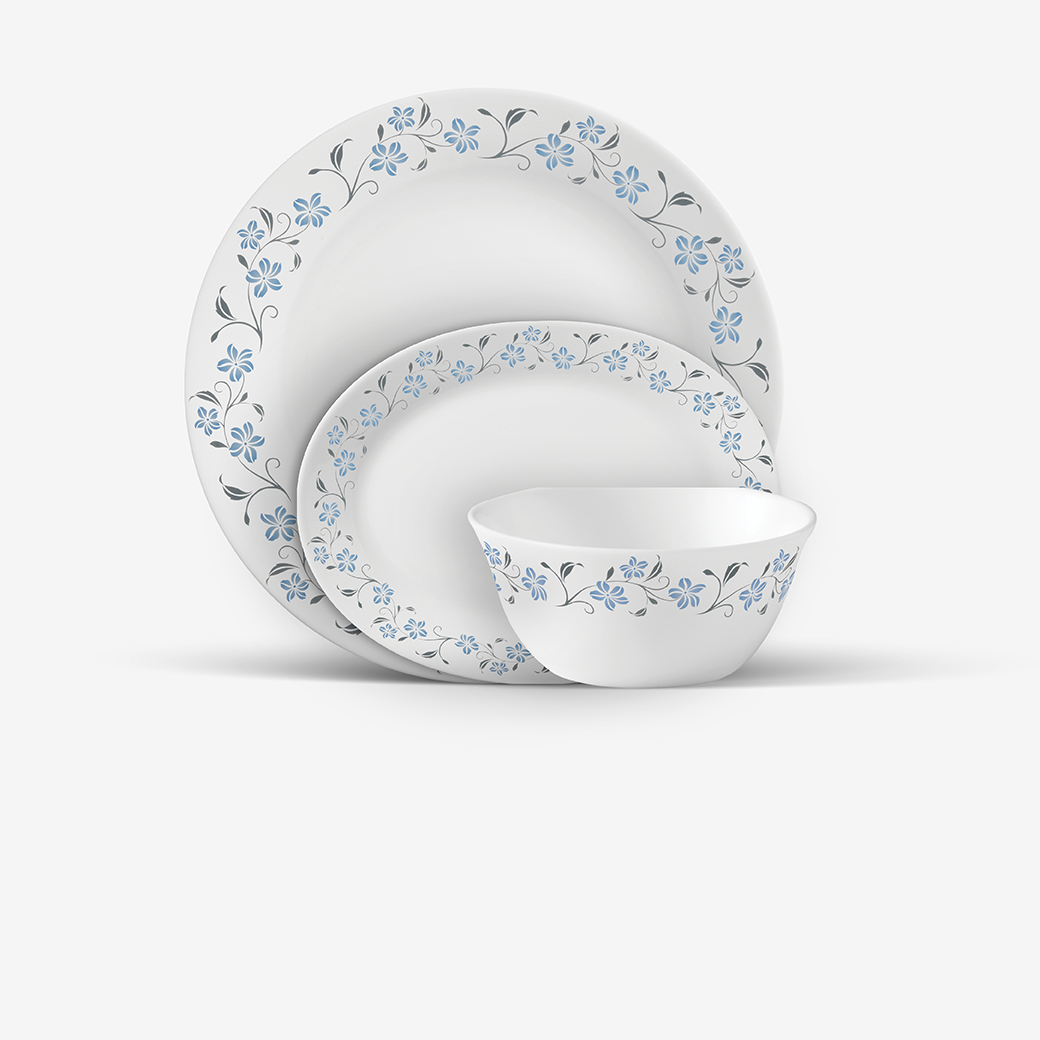 La Opala 40Pcs Dinner Set Ivory Collection