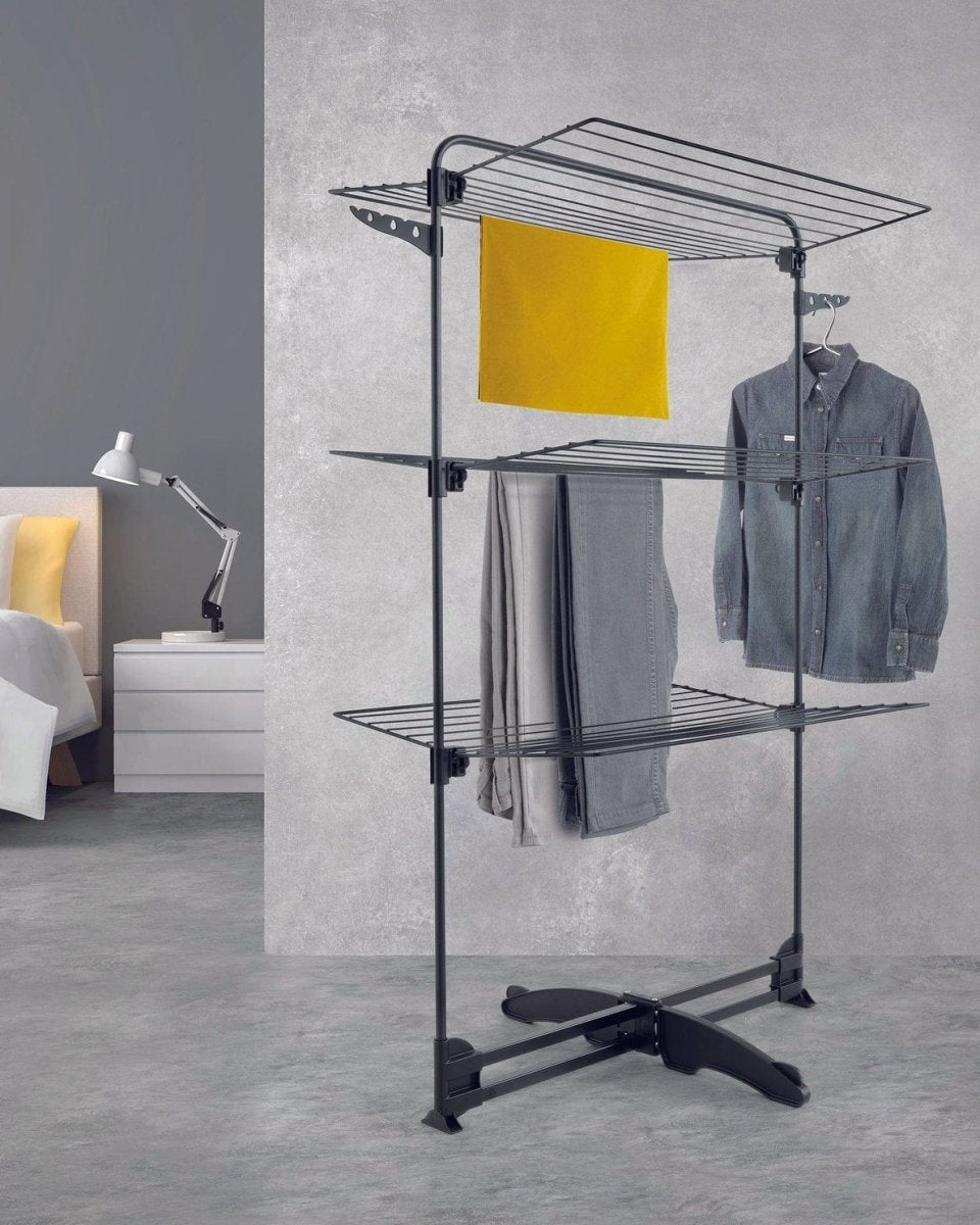 Metaltex 34m Laundry Dryer 3 - T Storm Onyx - Baitishk