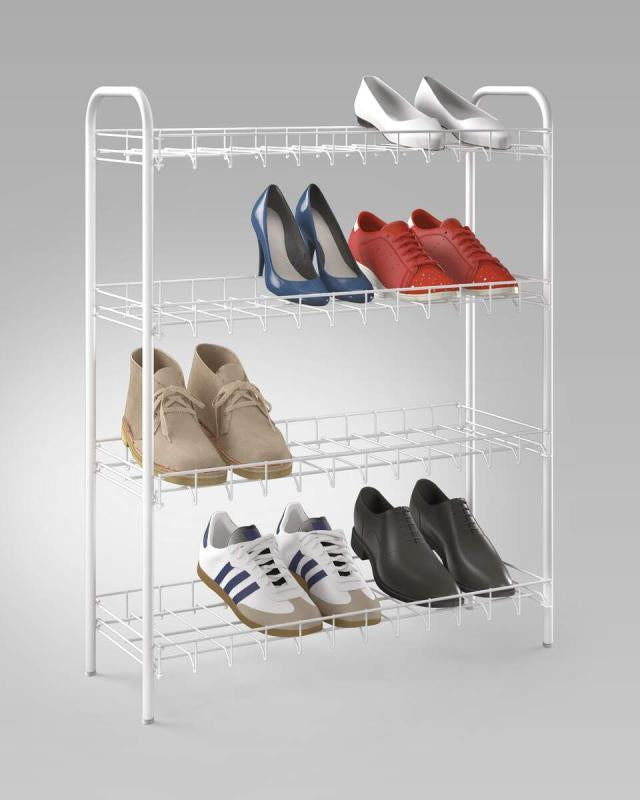 Metaltex 4 Tier Shoe Rack - Baitishk