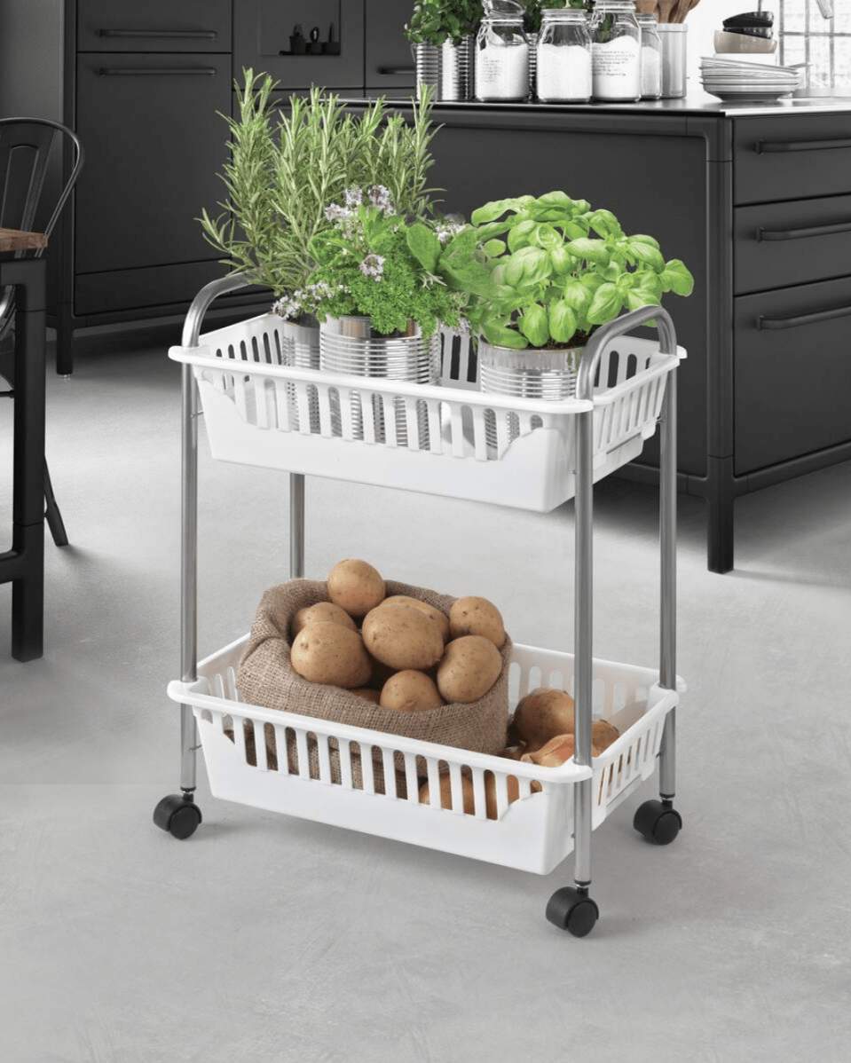 Metaltex Rolling Cart Oslo - Baitishk