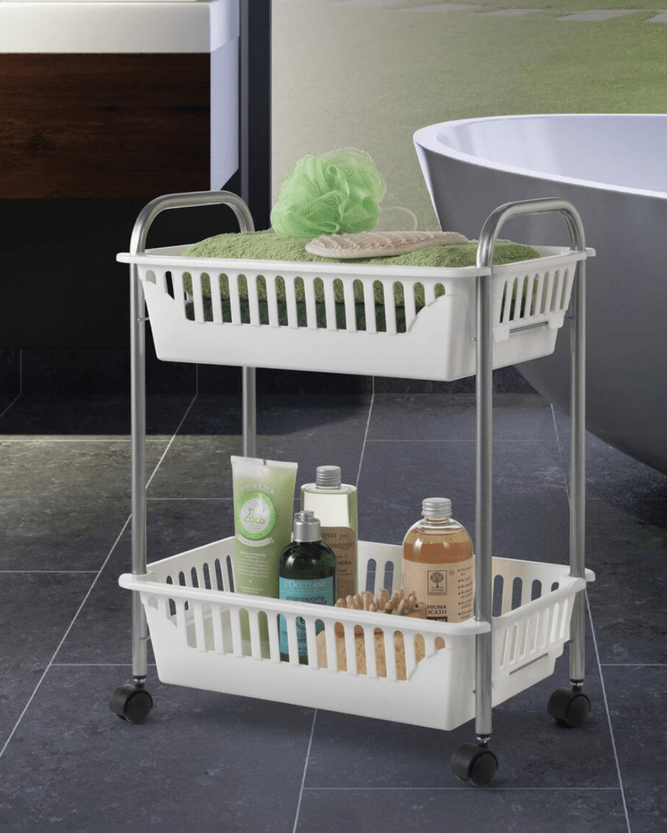 Metaltex Rolling Cart Oslo - Baitishk