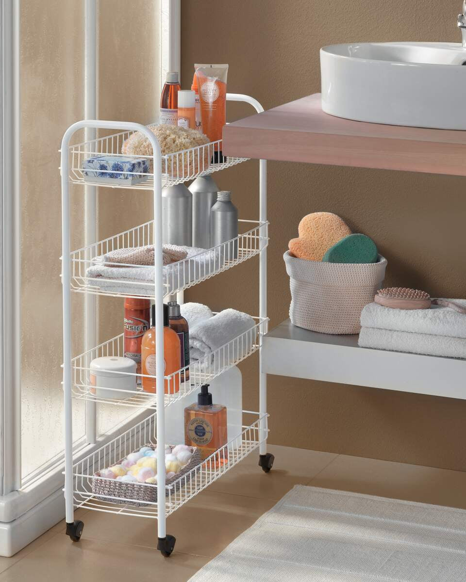 Metaltex Rolling Cart Snello - Baitishk