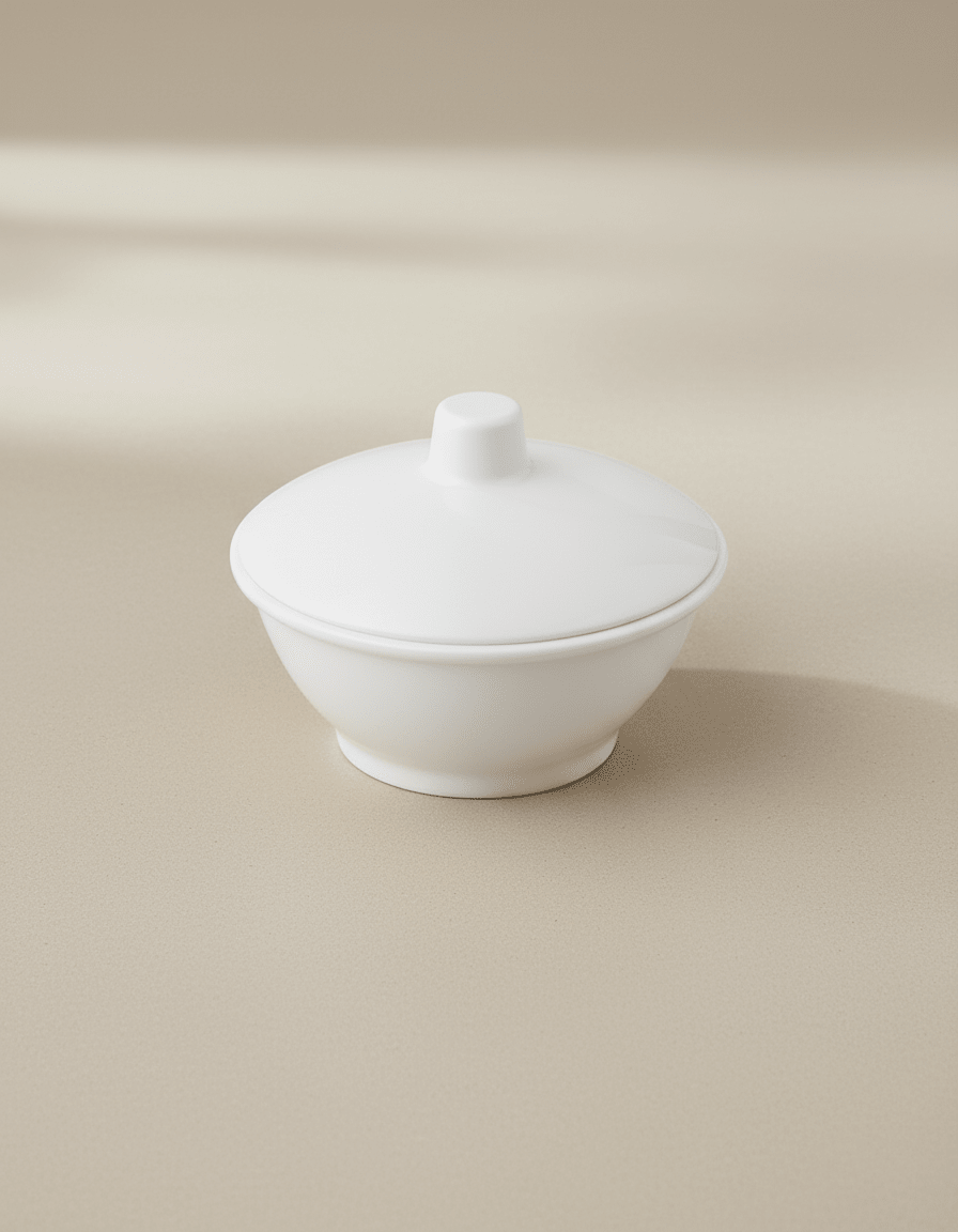 Moments Cream Casserole Bowl 7" - Baitishk