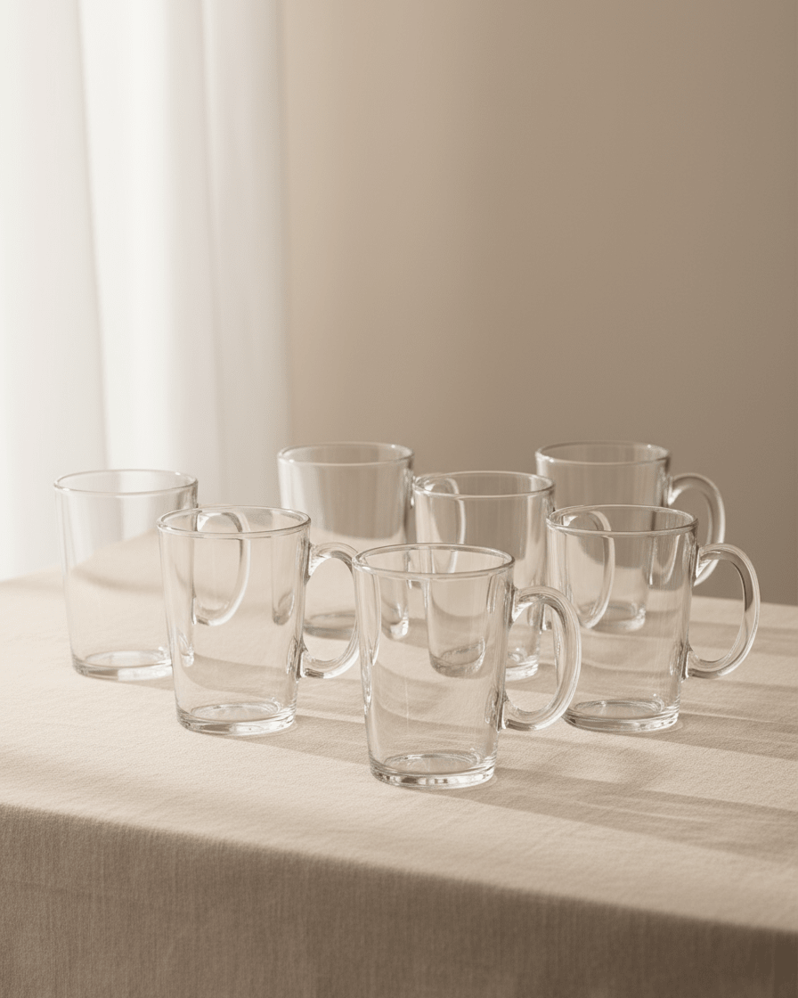 Ocean Nouveau Coffee Glass Set - Baitishk