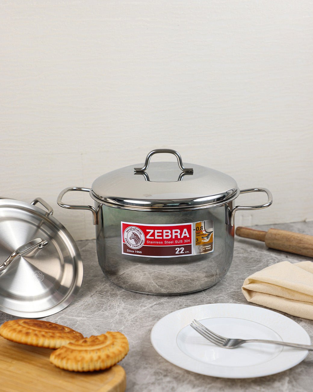 Zebra Infinity Sauce Pot - Baitishk
