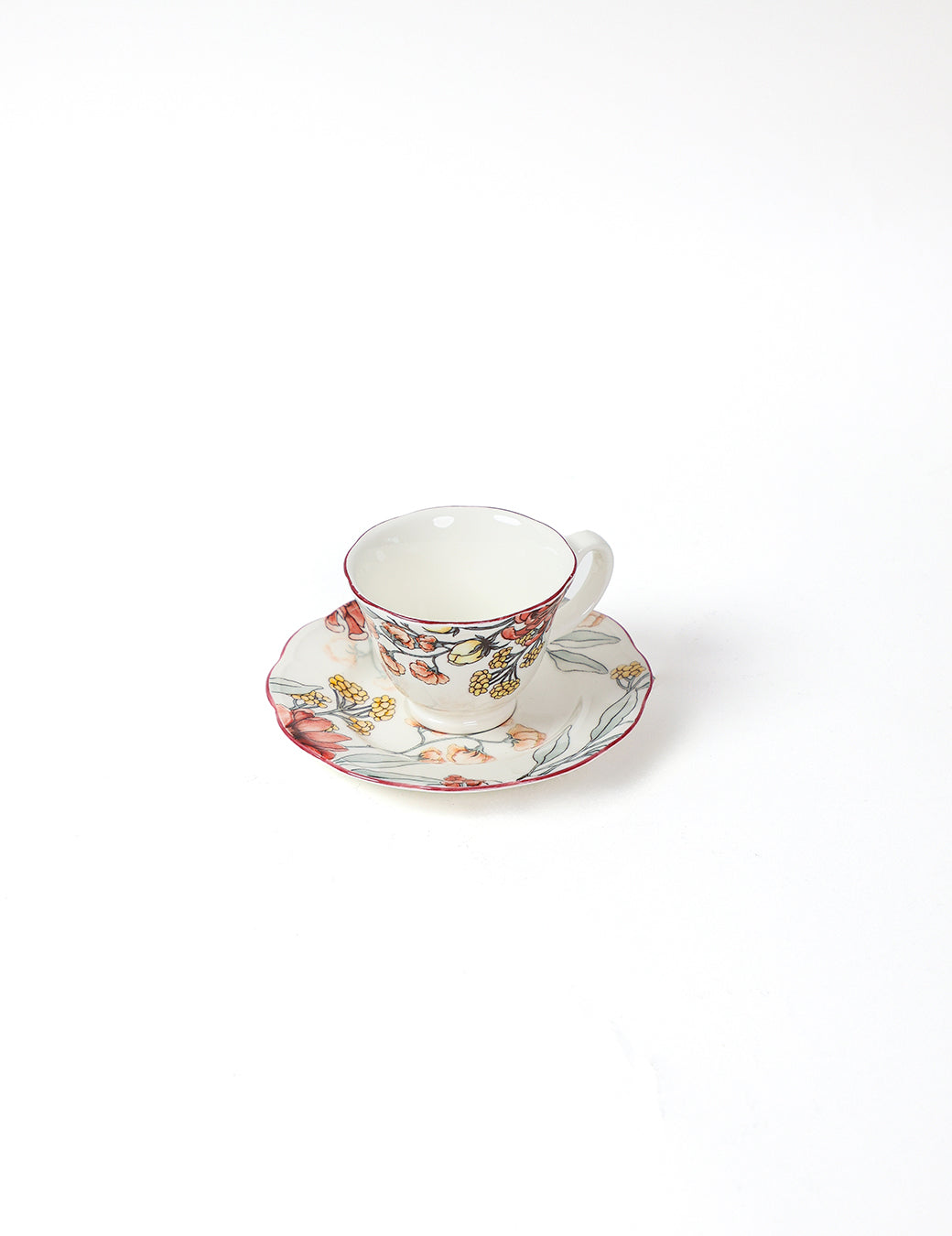 Claytan Espresso Cup & Saucer - Ditsy Floral
