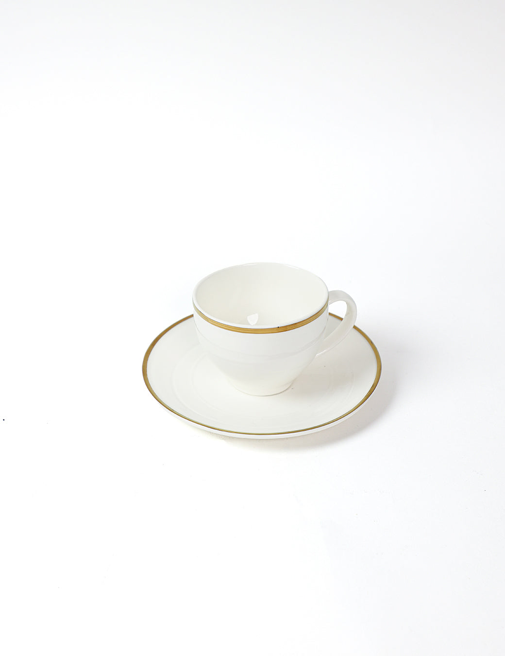 Claytan Legend Cup & Saucer - City with Gold
