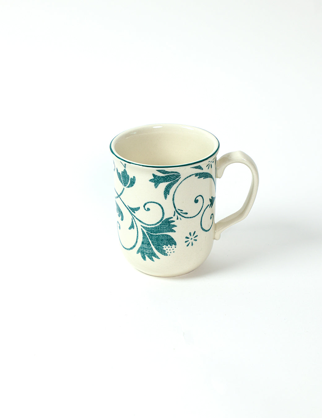 Claytan Mug, Damask Green