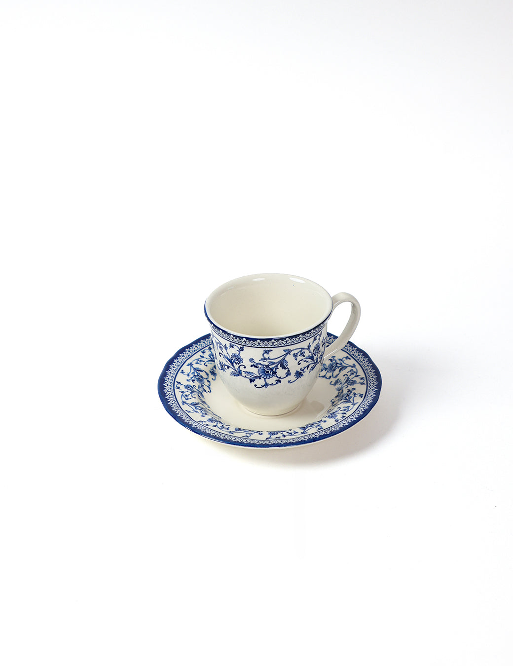 Claytan Cup & Saucer - Aster Blue