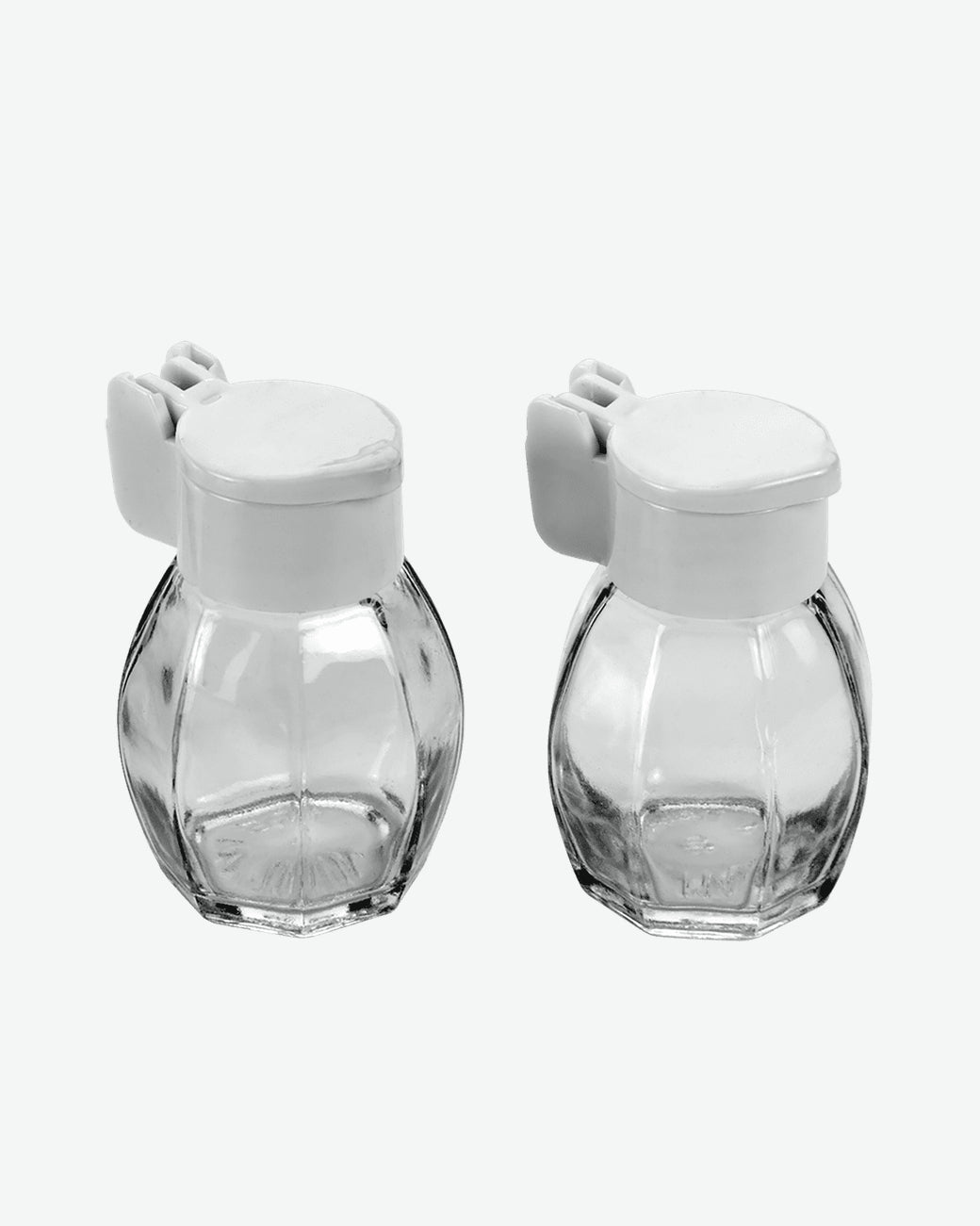 Set Salt/Pepper Glass/Plast