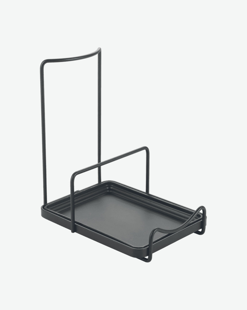 Lid & Ladle Stand, Matte Black