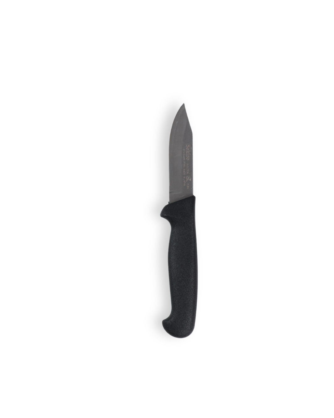 Professional Stainless Steel Double Serrated Paring Knife – 3" - Made in Japan