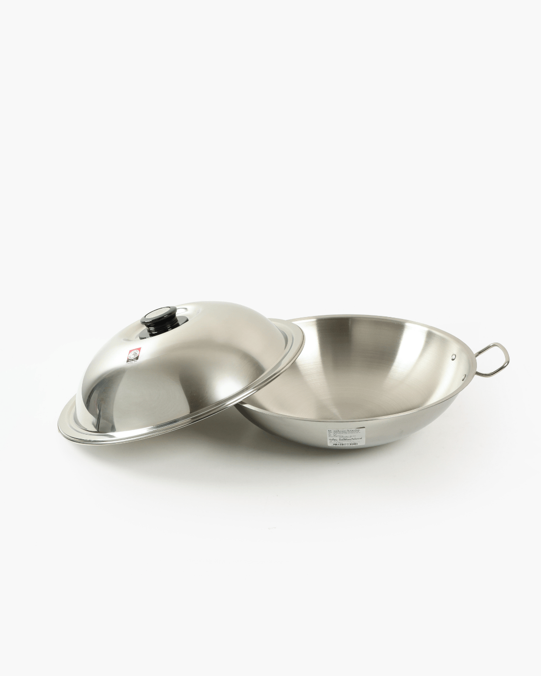 Chinese Wok with Lid, 38 cm