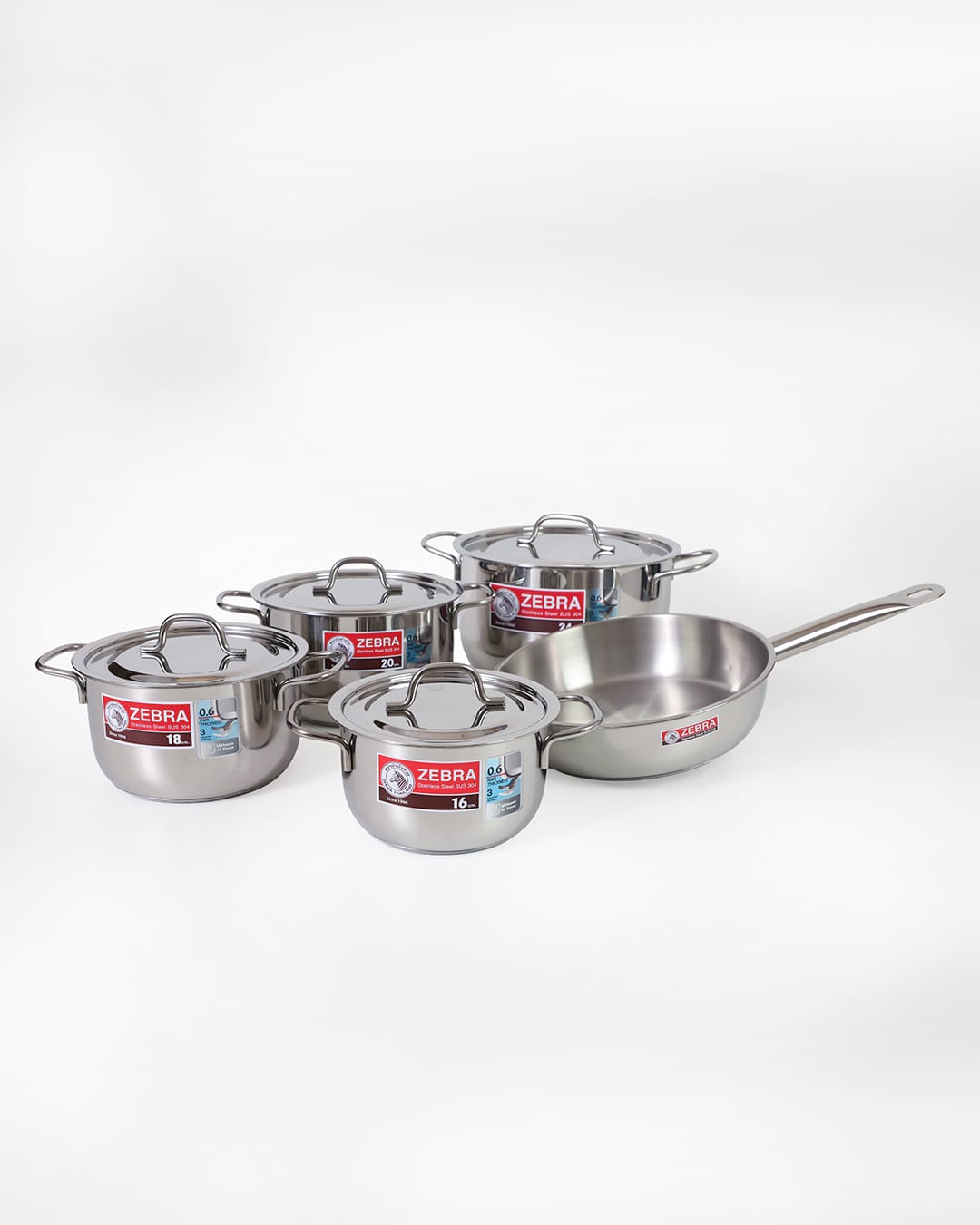 9 Pcs Cookware Set