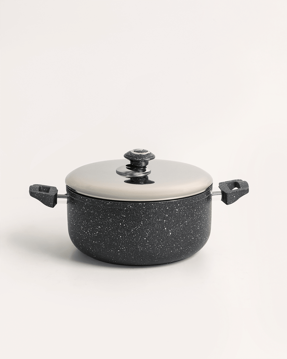 ATD Non - Stick Marble Cookware Pot - Baitishk