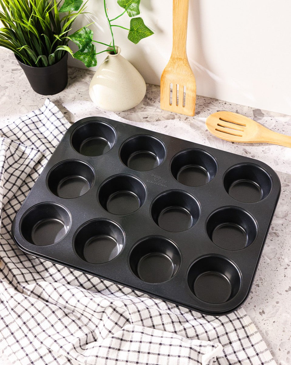 Bakers Select 12 - Cup Muffin Pan - Baitishk