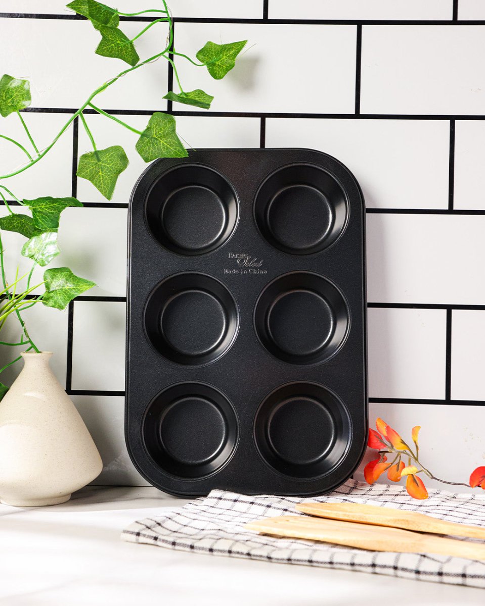 Bakers Select 6 Cup Muffin Pan - Baitishk