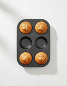 Bakers Select 6 Cup Muffin Pan - Baitishk