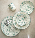 Claytan 24 Piece Dinner Set - Damask Green - Baitishk