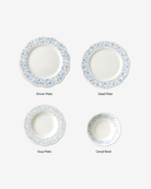 Claytan 24 Piece Dinner Set - Floral Joint - Baitishk
