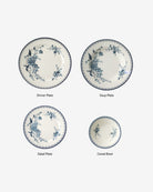 Claytan 24 Piece Dinner Set - Serenity Blue - Baitishk