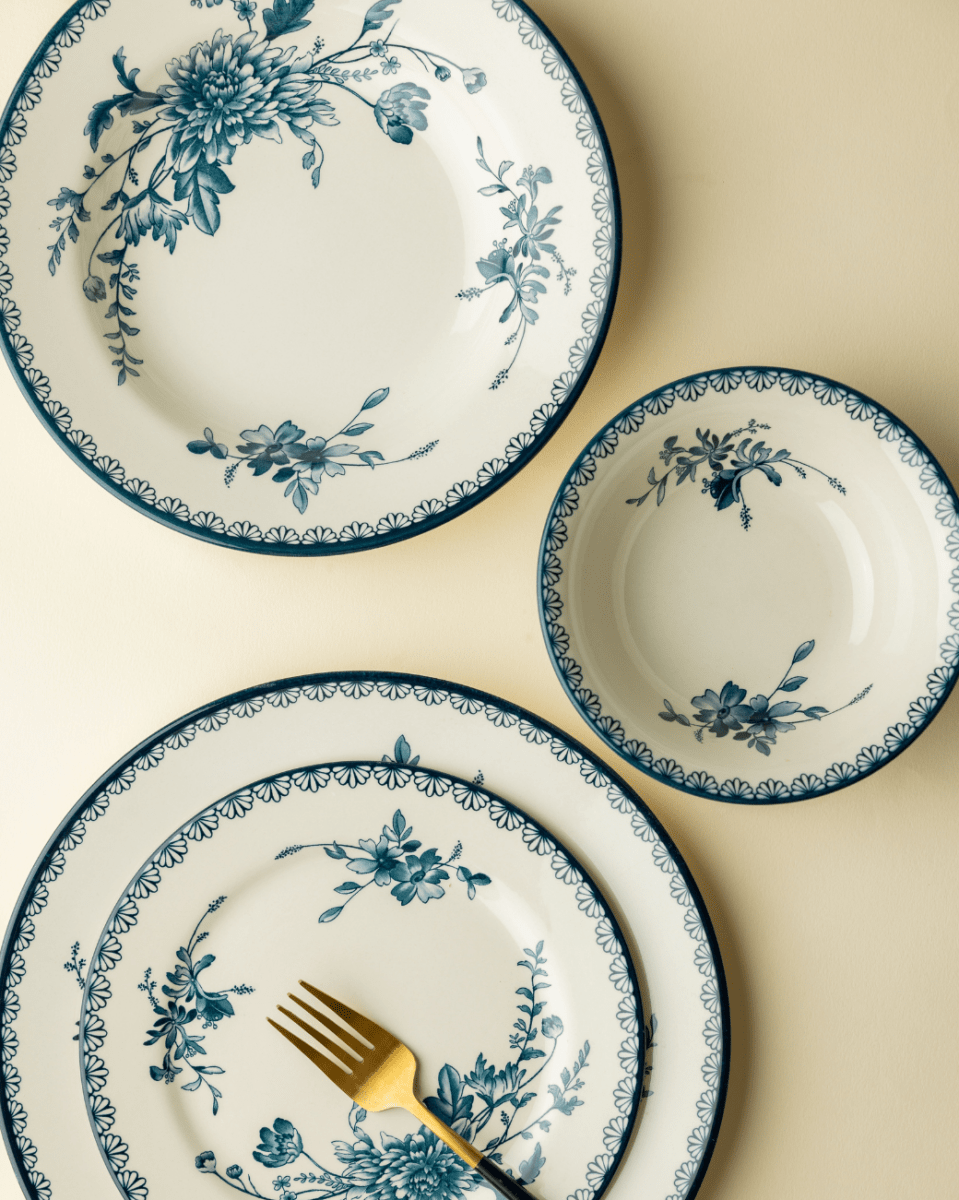 Claytan 24 Piece Dinner Set - Serenity Blue - Baitishk