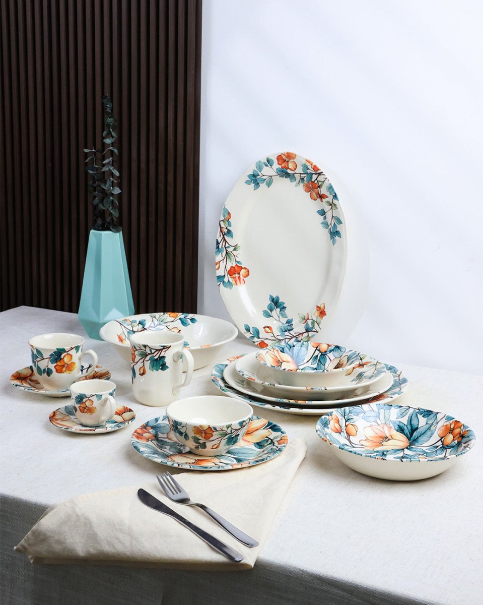 Claytan Dinnerware Collection - Autumn Blossoms - Baitishk