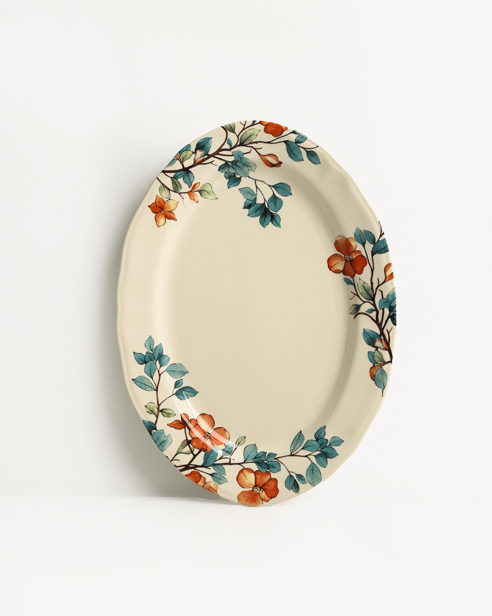 Claytan Dinnerware Collection - Autumn Blossoms - Baitishk