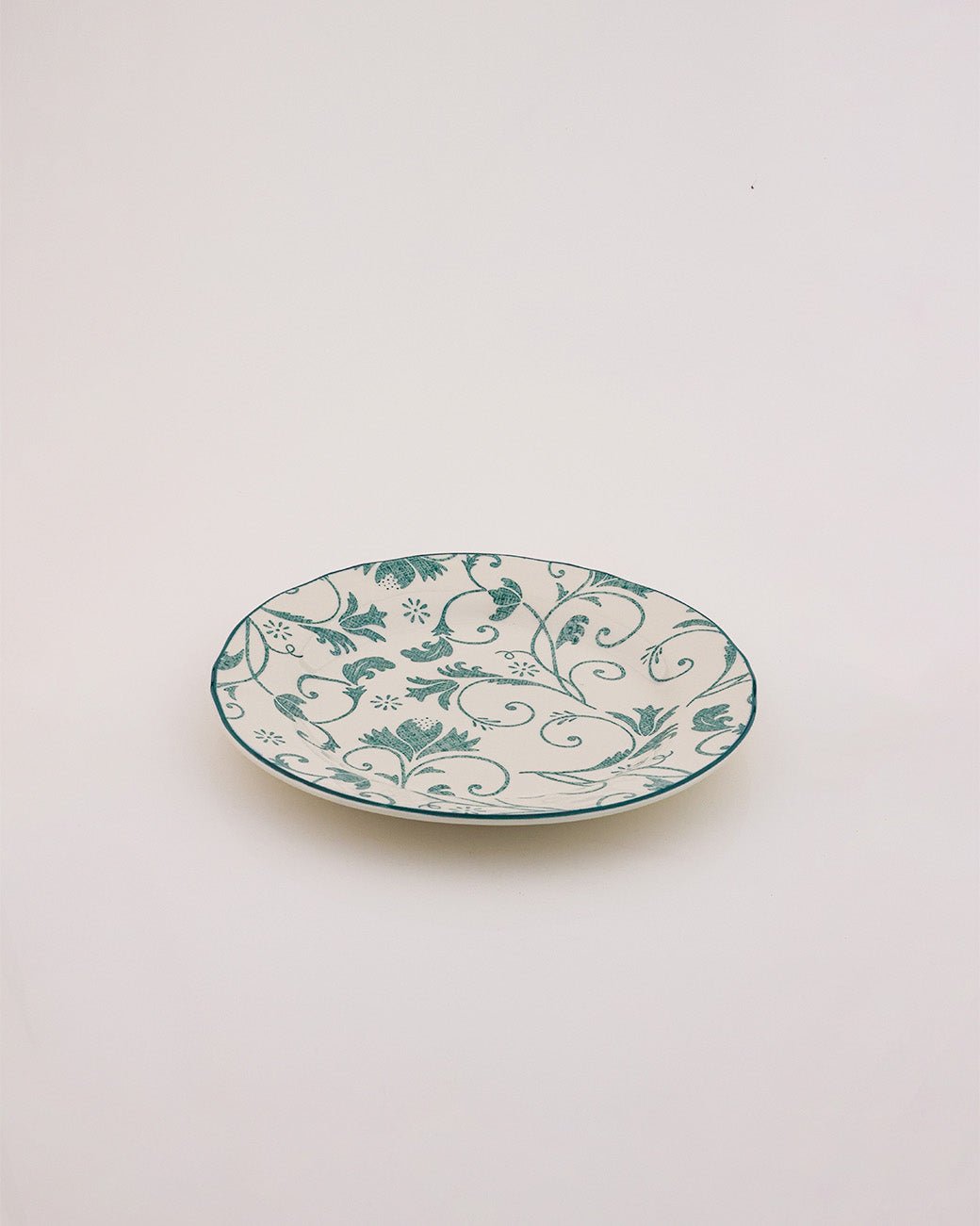 Claytan Dinnerware Collection - Damask Green - Baitishk