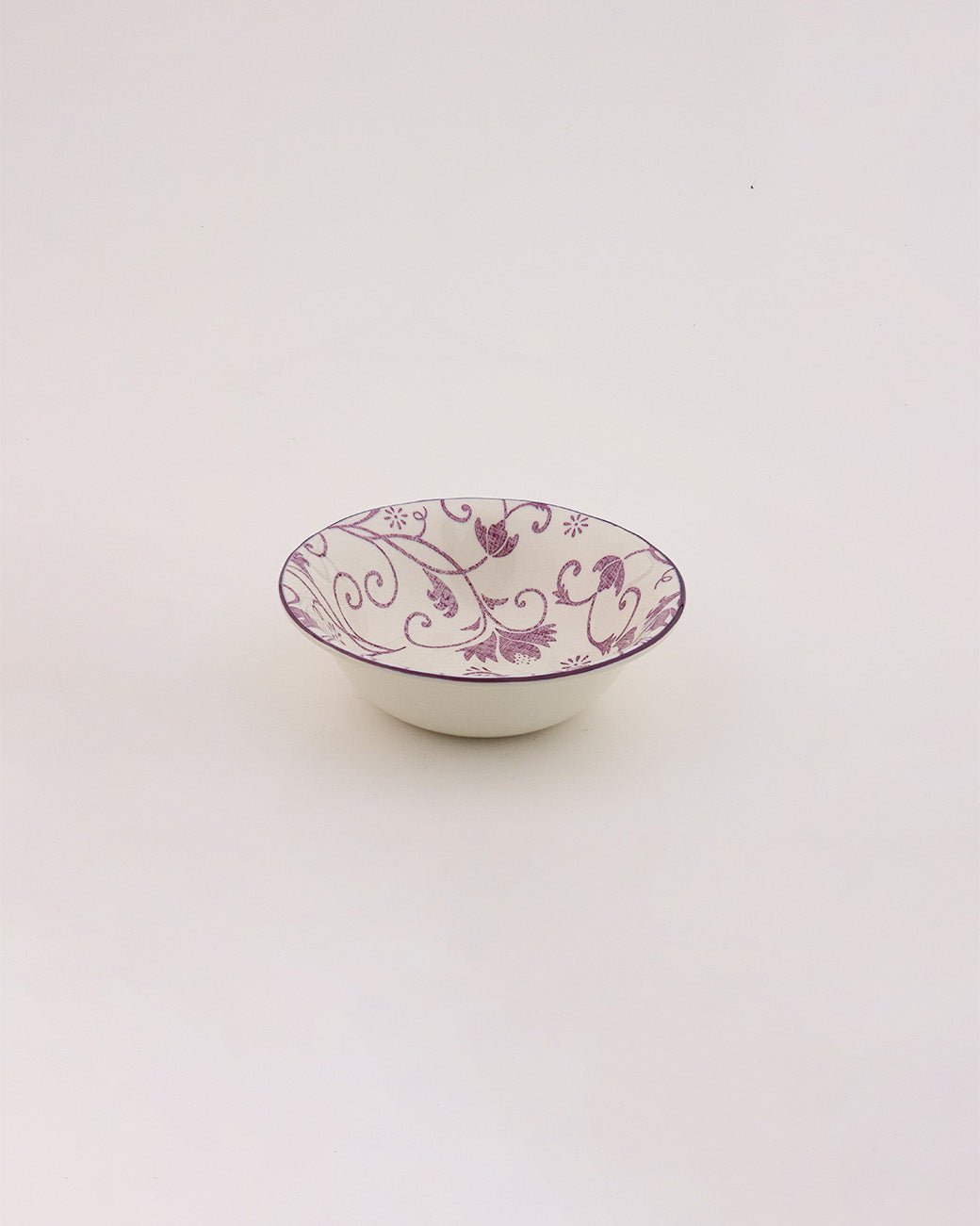 Claytan Dinnerware Collection - Damask Purple - Baitishk