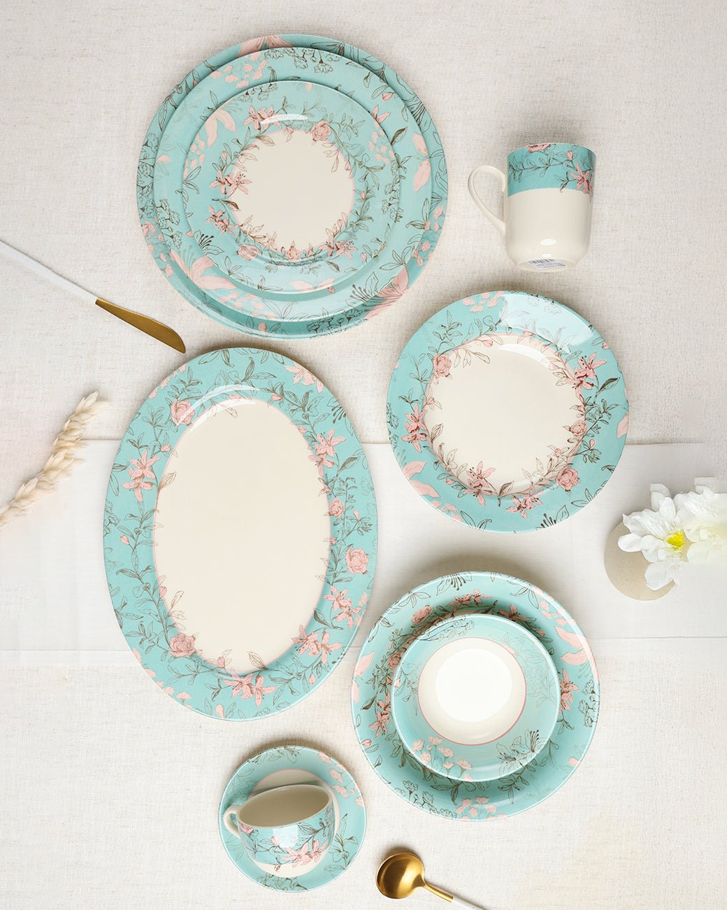 Claytan Dinnerware Collection - Garden Of Eden - Baitishk