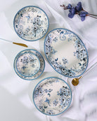 Claytan Dinnerware Collection - Vintage Garden Blue - Baitishk
