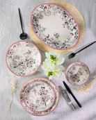 Claytan Dinnerware Collection - Vintage Garden Rose - Baitishk