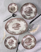 Claytan Dinnerware Collection - Windmill Brown - Baitishk
