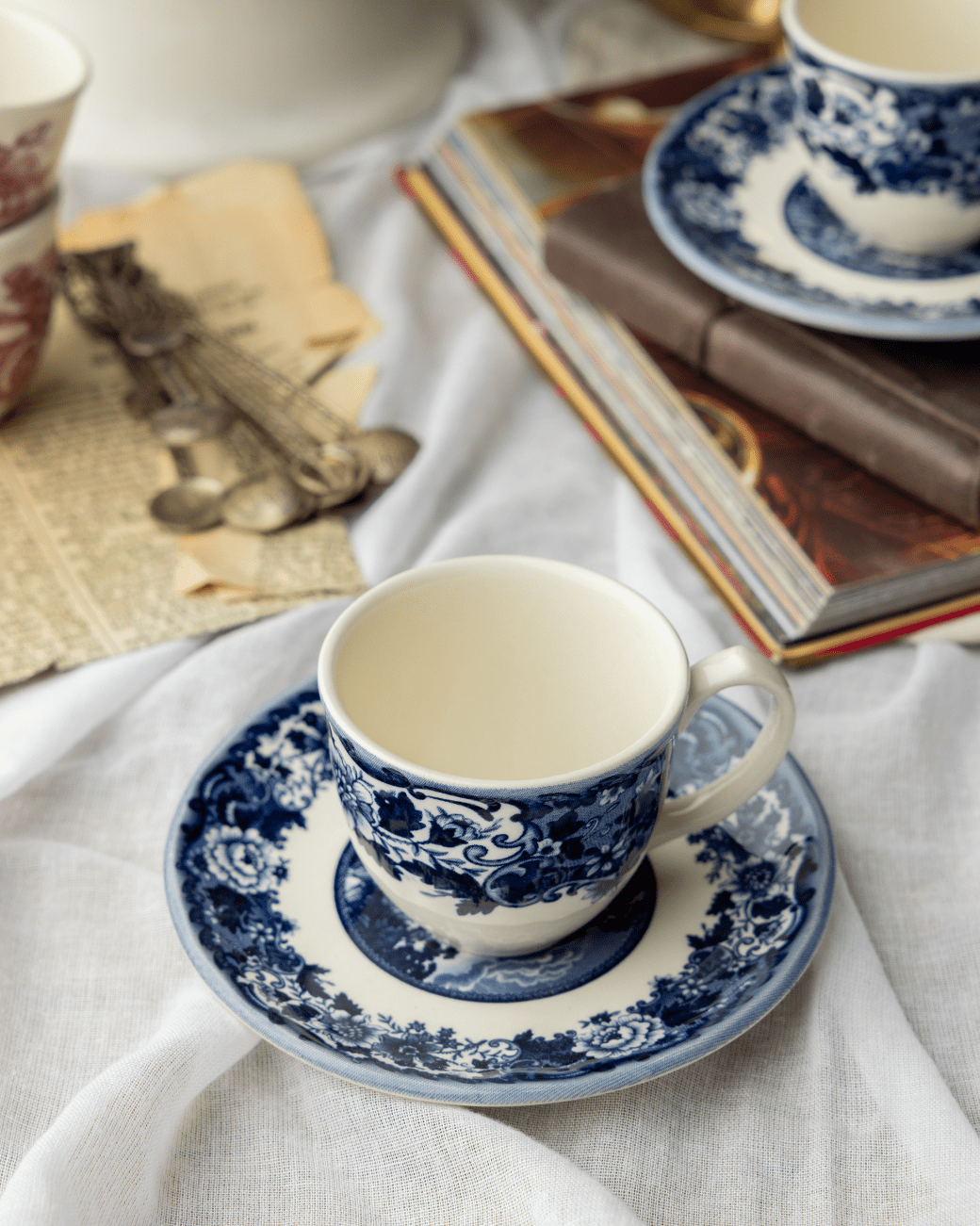 Claytan Espresso Cup Saucer - Belmount - Baitishk