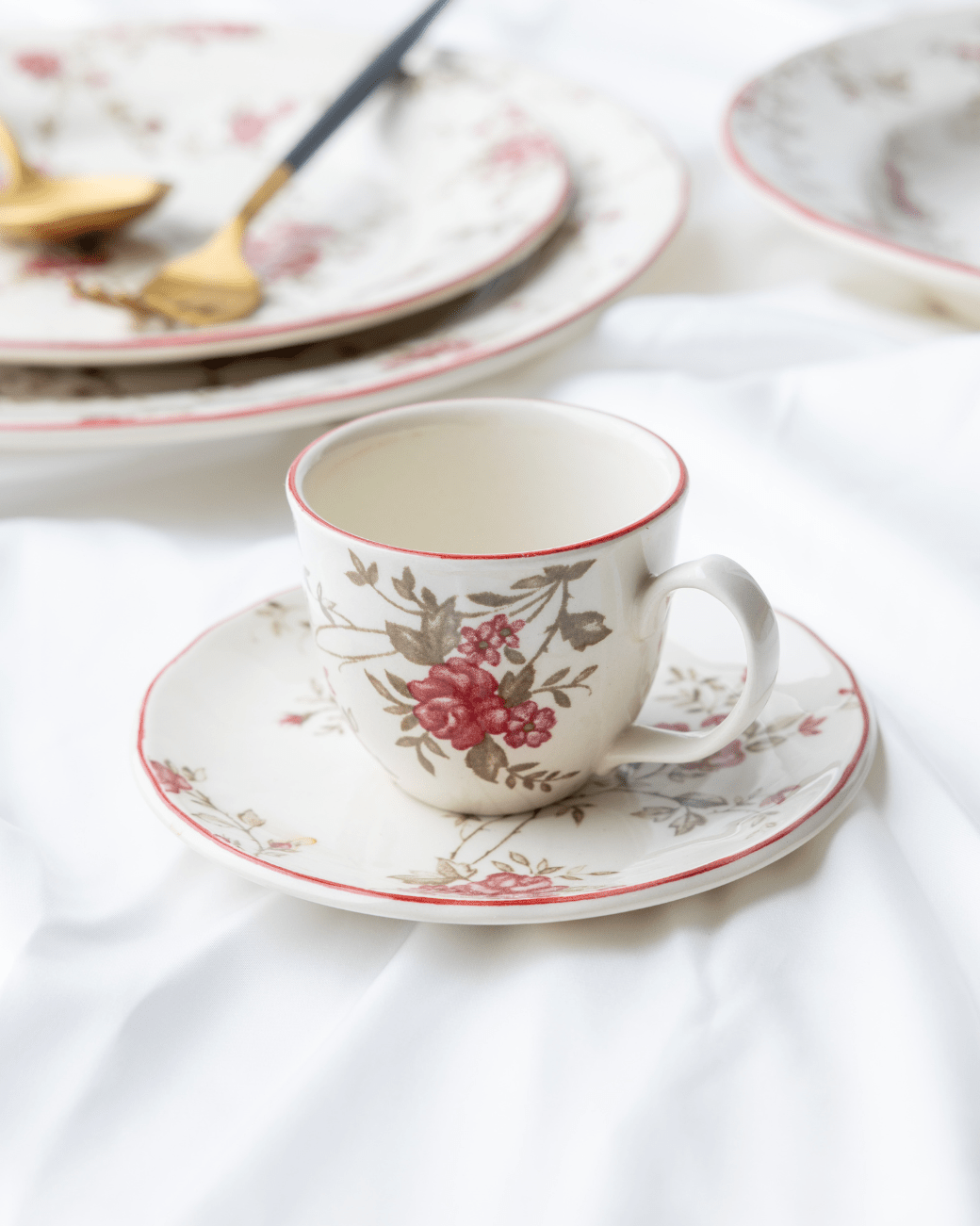 Claytan Espresso Cup Saucer - Chartwell - Baitishk
