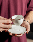 Claytan Espresso Cup Saucer - City Gold - Baitishk