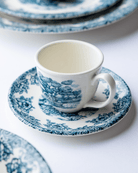 Claytan Espresso Cup Saucer - Waterwheel Green - Baitishk