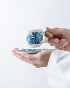 Claytan Espresso Cup Saucer - Waterwheel Green - Baitishk