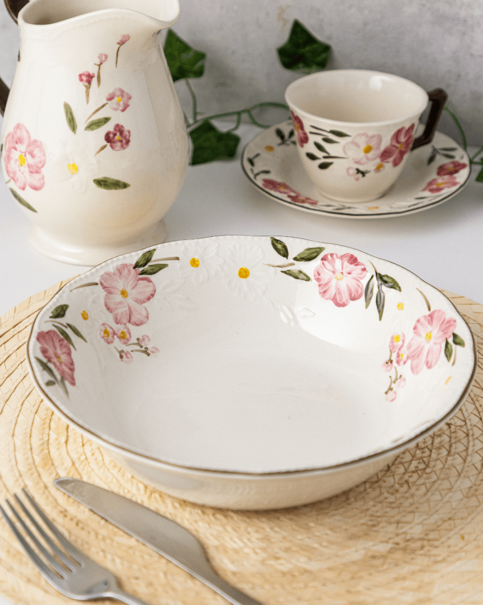Claytan Salad Bowl - Cherry Blossom - Baitishk