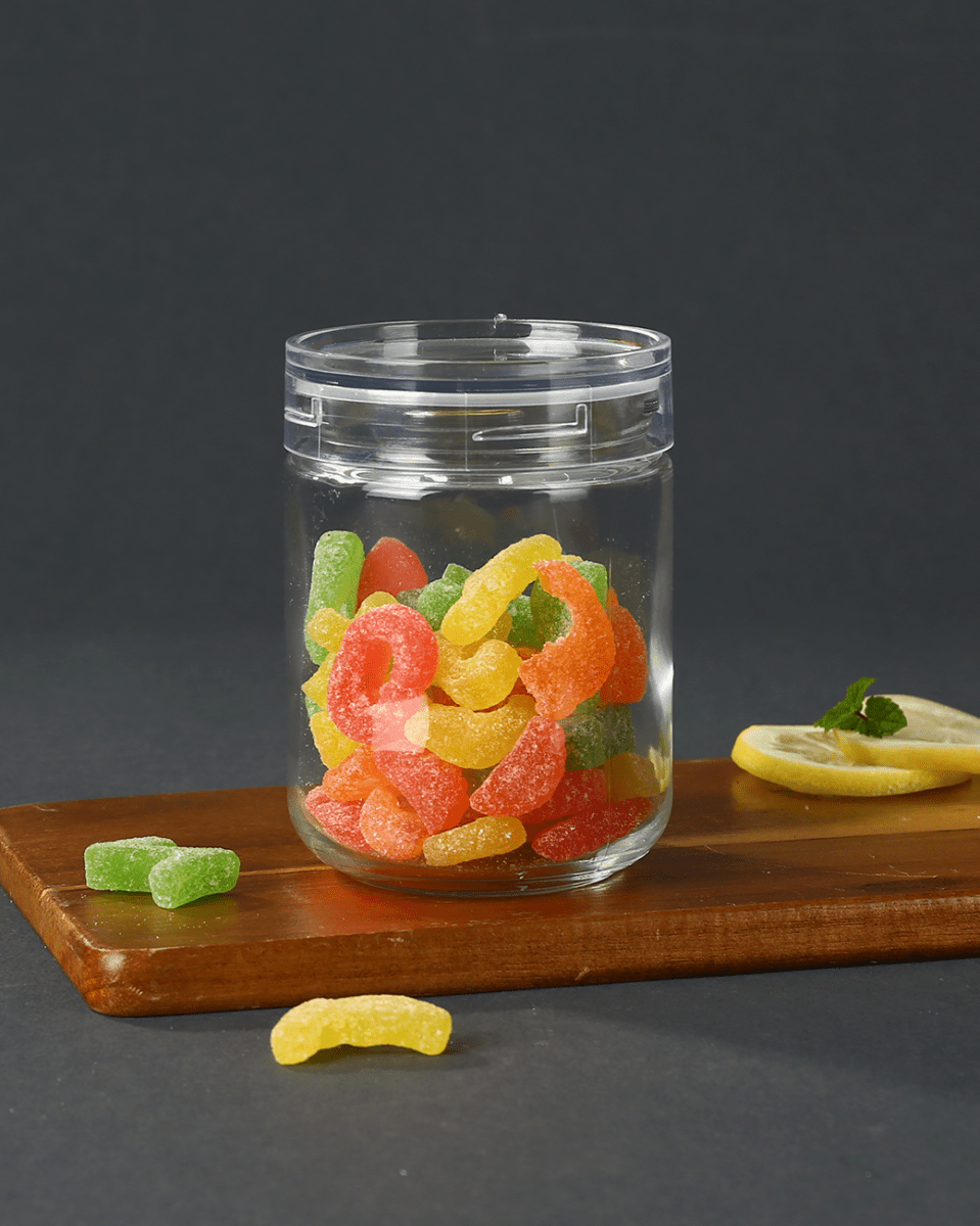 Glass Jar with Clear Lid 360ml - Baitishk