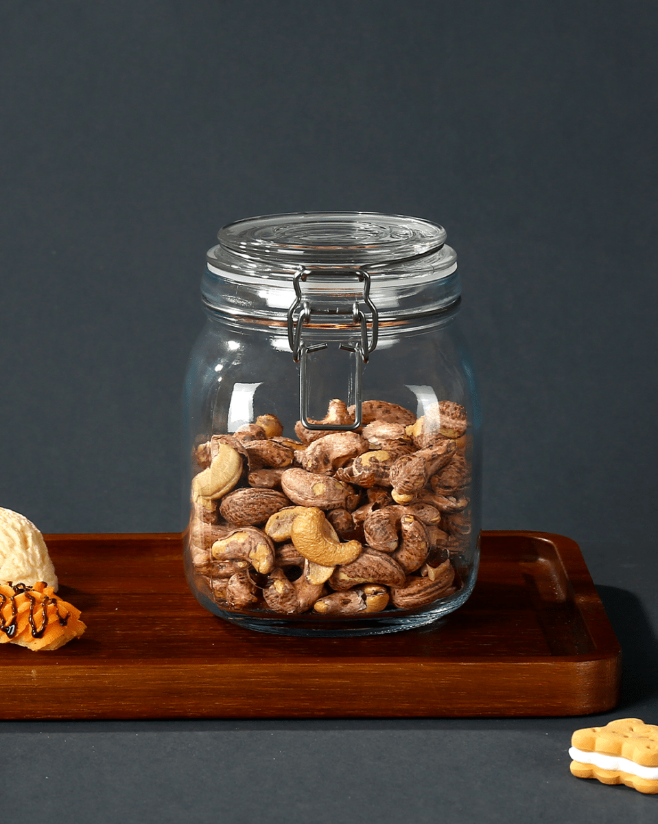 Glass Jar with Clip - Baitishk