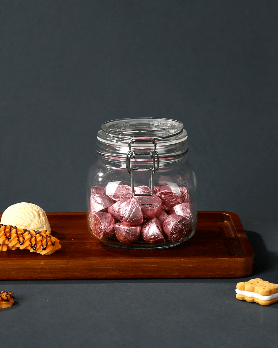 Glass Jar with Clip - Baitishk