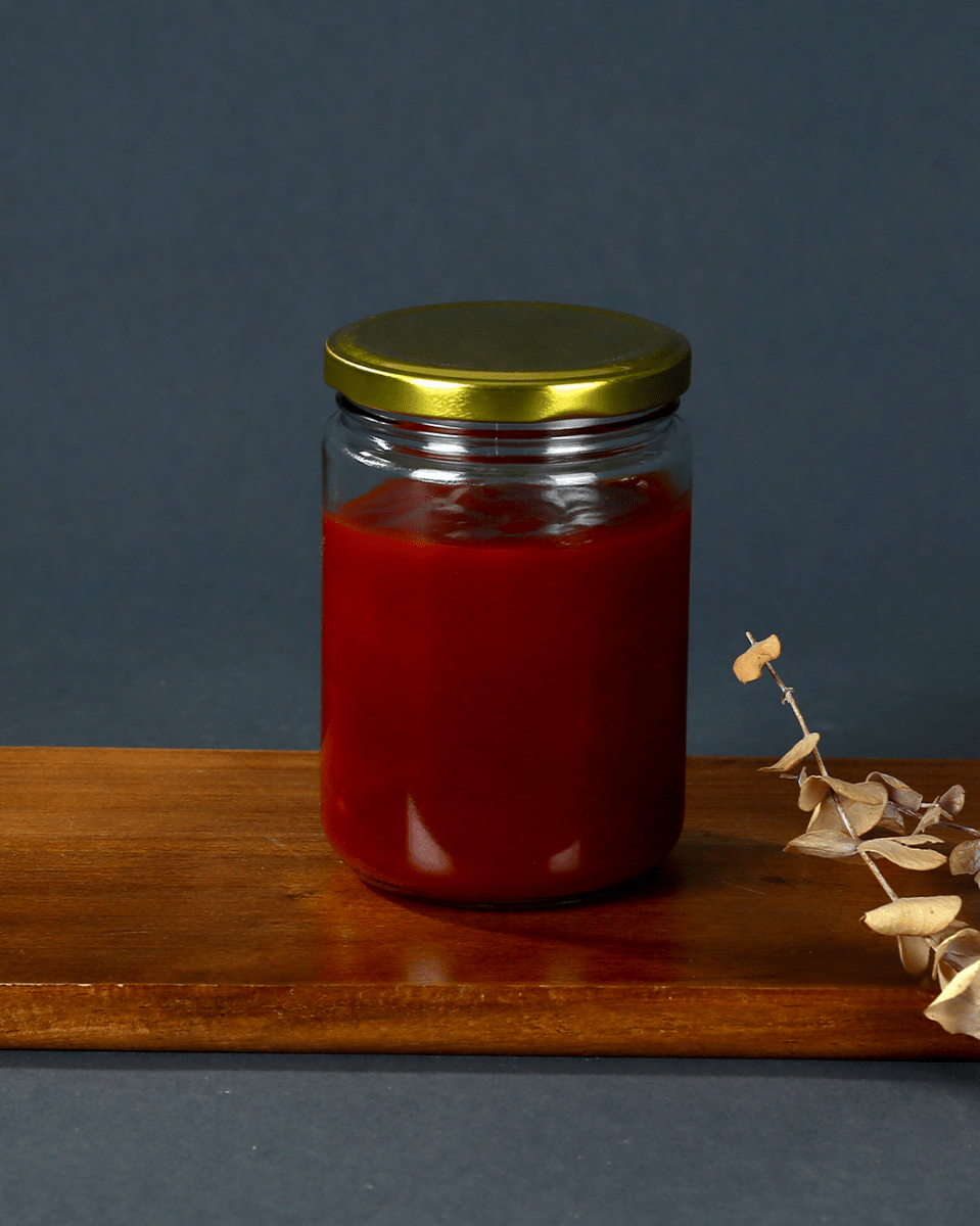 Glass Jar with Gold Lid - Baitishk