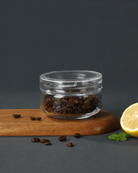Glass Storage Jar with Transparent Lid - Baitishk