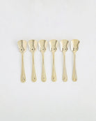 Gold Plated NCF Ice Cream Spoon – 6 Pcs - Baitishk