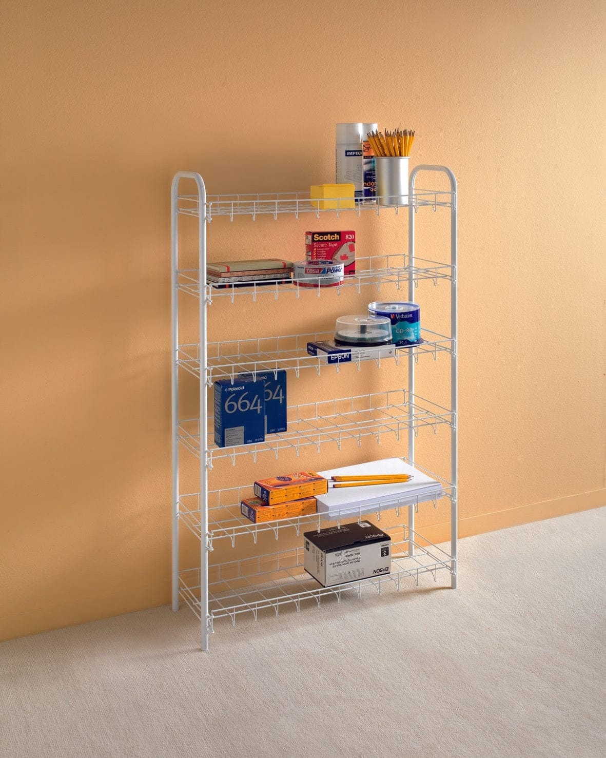 Metaltex 6 Tier Shoe Rack Home Organisers MT336